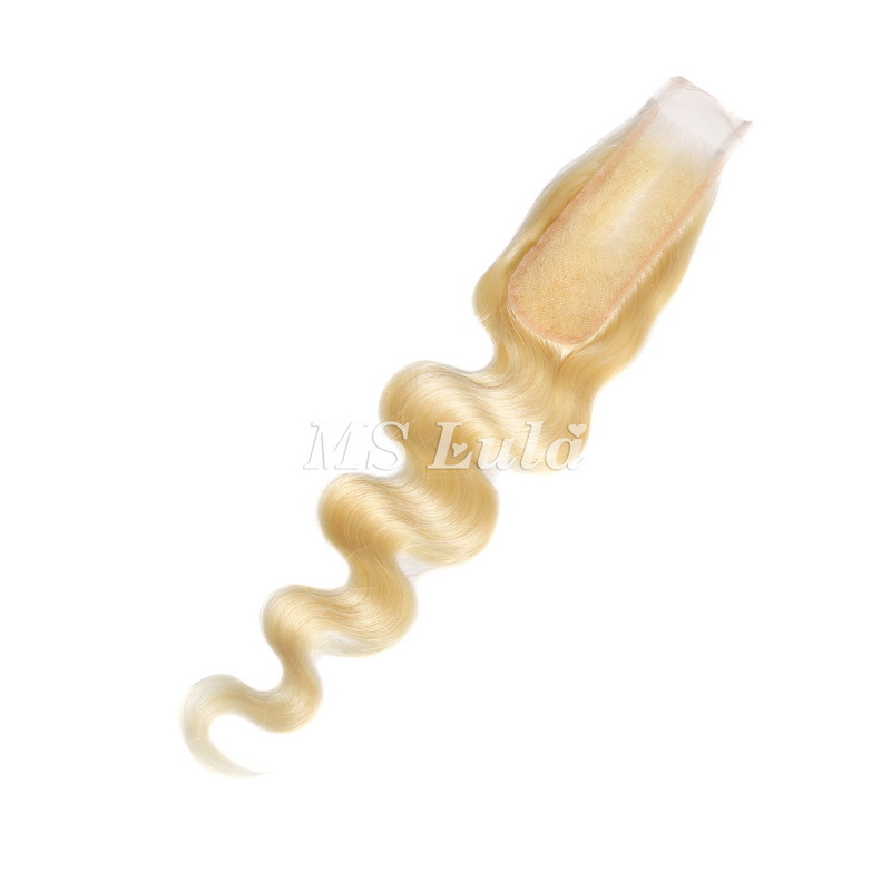 Virgin Hair #613 Blonde 2X6 HD Lace Closure - 图片 6